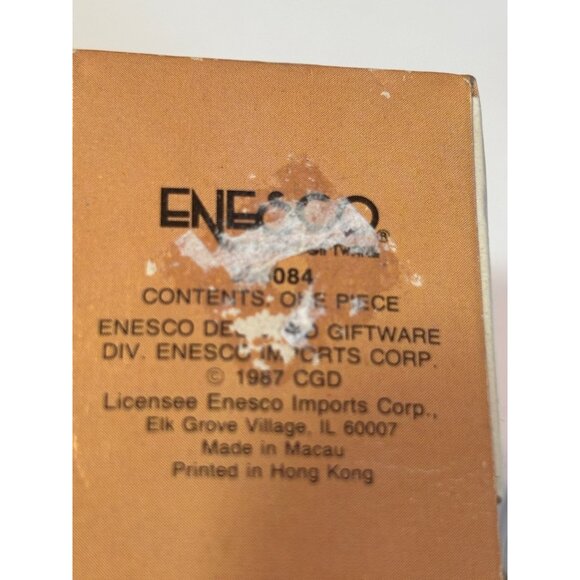 Vintage Enesco NightCaps Merry Christmas Grandma Ornament - Picture 12 of 12